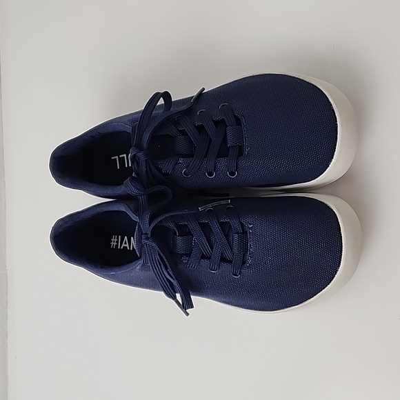 NOBULL Canvas Unisex Trainer Sneakers Navy - Picture 2 of 16